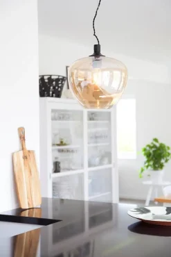 Sisustusvalaisimet^By Rydu00e9ns By Rydéns riippuvalaisin Bellissimo amber