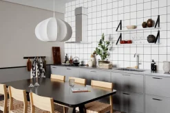 Sisustusvalaisimet^By Rydu00e9ns By Rydéns riippuvalaisin Ebba Ø60 cm valkoinen