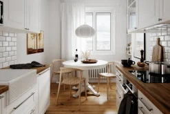 Sisustusvalaisimet^By Rydu00e9ns By Rydéns riippuvalaisin Ebba Ø50 cm valkoinen