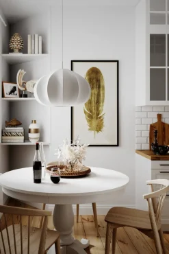 Sisustusvalaisimet^By Rydu00e9ns By Rydéns riippuvalaisin Ebba Ø50 cm valkoinen