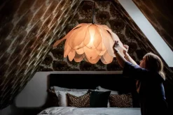 Sisustusvalaisimet^By Rydu00e9ns By Rydéns riippuvalaisin Lou Lou Ø 80 cm luonnollinen