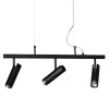 Sisustusvalaisimet^By Rydu00e9ns By Rydéns riippuvalaisin Puls bar 3-os musta