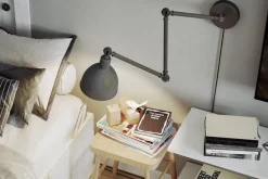 Sisustusvalaisimet^By Rydu00e9ns By Rydéns seinävalaisin Bazar hiekanharmaa