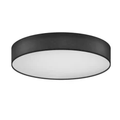 Sisustusvalaisimet^Calex kattoplafondi Smart Ø30 cm RGB + 3000-6500K musta