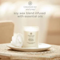 Tuoksukynttilät Ja Huonetuoksut|Kynttilät Ja Huonetuoksut^Chesapeake Bay tuoksukynttilä Peace & Tranquility M
