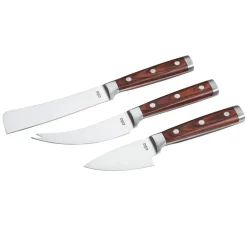 Veitset Ja Leikkuulaudat^Cilio juustoveitsisetti puukahvalla Sardo lahjalaatikossa 3