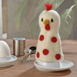 Keittiötarvikkeet^Cilio kananmunan lämmitin Lana tipu lampaanvilla