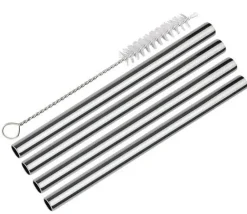 Juoma- Ja Baaritarvikkeet^Cilio teräspilli Piccolo lyhyt 4 kpl