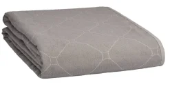 Sisustustekstiilit^Create Home Aamu päiväpeite 2-puoleinen 150x260cm harmaa/l.valkoinen