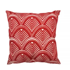 Sisustustekstiilit^Create Home tyyny Kaari 45x45 cm punainen puuvilla