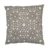 Sisustustekstiilit^Create Home tyyny Kukka 45x45 cm v.harmaa puuvilla