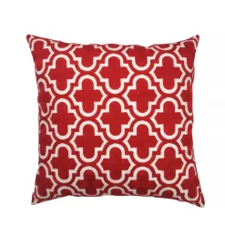 Sisustustekstiilit^Create Home tyyny Petra 45x45 cm punainen puuvilla