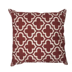 Sisustustekstiilit^Create Home tyyny Petra 45x45 cm ruskea puuvilla