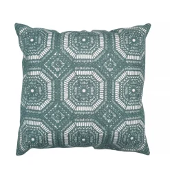 Sisustustekstiilit^Create Home tyyny Säde 45x45 cm petrooli puuvilla