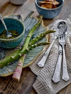 Koriste-Esineet|Tarjoilu^Creative Collection tarjoilulautanen Dorreen sininen