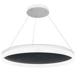 Sisustusvalaisimet^Design by Gru00f6nlund Design by Grönlund Acoustic Circulo 80 kattovalaisin musta 3000K