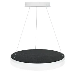 Sisustusvalaisimet^Design by Gru00f6nlund Design by Grönlund Acoustic Circulo 60 kattovalaisin musta 3000K