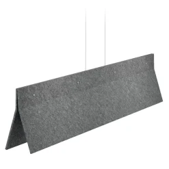 Sisustusvalaisimet^Design by Gru00f6nlund Design by Grönlund Acoustic Line 140 kattovalaisin tummanharmaa 4000K