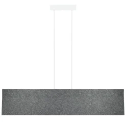 Sisustusvalaisimet^Design by Gru00f6nlund Design by Grönlund Acoustic Line 140 kattovalaisin tummanharmaa 4000K