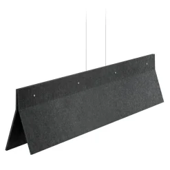 Sisustusvalaisimet^Design by Gru00f6nlund Design by Grönlund Acoustic Line 140 kattovalaisin musta 3000K