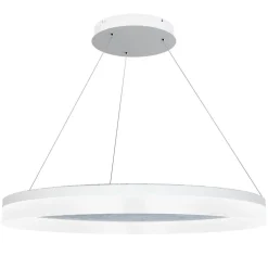 Sisustusvalaisimet^Design by Gru00f6nlund Design by Grönlund Acoustic Circulo 80 kattovalaisin vaaleanharmaa 3000K