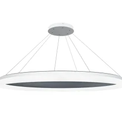 Sisustusvalaisimet^Design by Gru00f6nlund Design by Grönlund Acoustic Circulo 120 kattovalaisin tummanharmaa 4000K