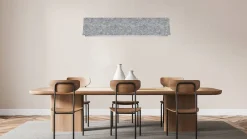 Sisustusvalaisimet^Design by Gru00f6nlund Design by Grönlund Acoustic Line 140 kattovalaisin vaaleanharmaa 3000K