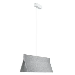 Sisustusvalaisimet^Design by Gru00f6nlund Design by Grönlund Acoustic Line 140 kattovalaisin vaaleanharmaa 3000K