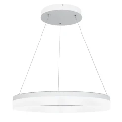 Sisustusvalaisimet^Design by Gru00f6nlund Design by Grönlund Acoustic Circulo 60 kattovalaisin vaaleanharmaa 3000K