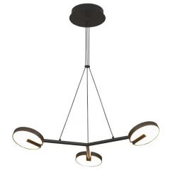 Sisustusvalaisimet^Design by Gru00f6nlund Design by Grönlund Arm 3 kattovalaisin musta