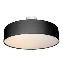 Sisustusvalaisimet^Design by Gru00f6nlund Design by Grönlund Basic Low 45 plafondi musta