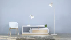 Sisustusvalaisimet^Design by Gru00f6nlund Design by Grönlund Blink pöytävalaisin valkoinen