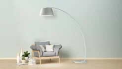 Sisustusvalaisimet^Design by Gru00f6nlund Design by Grönlund Bow lattiavalaisin