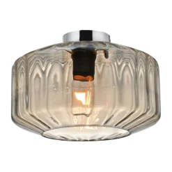 Sisustusvalaisimet^Design by Gru00f6nlund Design by Grönlund Cardigan plafondi konjakki-lasi