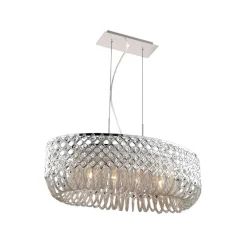 Sisustusvalaisimet^Design by Gru00f6nlund Design by Grönlund Chesterfield 65 kattovalaisin kromi