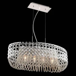 Sisustusvalaisimet^Design by Gru00f6nlund Design by Grönlund Chesterfield 65 kattovalaisin kromi