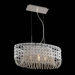 Sisustusvalaisimet^Design by Gru00f6nlund Design by Grönlund Chesterfield 55 kattovalaisin kromi