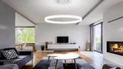 Sisustusvalaisimet^Design by Gru00f6nlund Design by Grönlund Circulo 120 kattovalaisin 3000K valkoinen