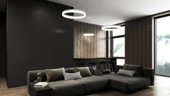 Sisustusvalaisimet^Design by Gru00f6nlund Design by Grönlund Circulo 80 kattovalaisin 4000K valkoinen