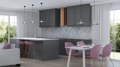 Sisustusvalaisimet^Design by Gru00f6nlund Design by Grönlund Disc 25 kattovalaisin harmaa