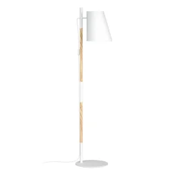 Sisustusvalaisimet^Design by Gru00f6nlund Design by Grönlund Findern lattiavalaisin valkoinen