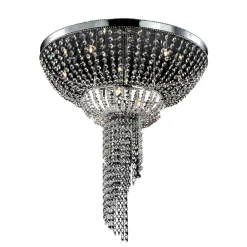 Sisustusvalaisimet^Design by Gru00f6nlund Design by Grönlund Firenze 55 kristalliplafondi