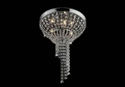 Sisustusvalaisimet^Design by Gru00f6nlund Design by Grönlund Firenze 30 -kristalliplafondi