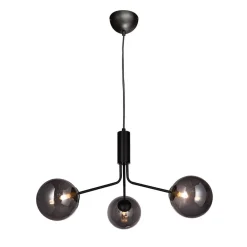 Sisustusvalaisimet^Design by Gru00f6nlund Design by Grönlund Glasgow 3 kattovalaisin savulasi