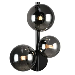 Sisustusvalaisimet^Design by Gru00f6nlund Design by Grönlund Glasgow seinävalaisin savulasi