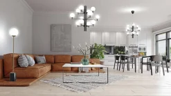 Sisustusvalaisimet^Design by Gru00f6nlund Design by Grönlund Jubileum kattovalaisin musta