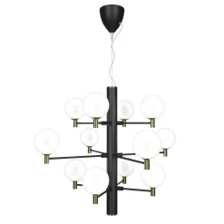 Sisustusvalaisimet^Design by Gru00f6nlund Design by Grönlund Jubileum kattovalaisin musta