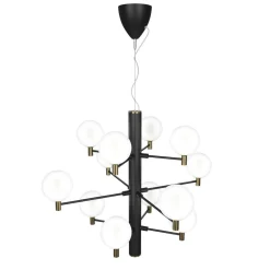 Sisustusvalaisimet^Design by Gru00f6nlund Design by Grönlund Jubileum kattovalaisin musta