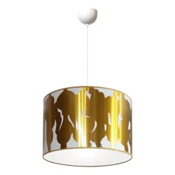 Sisustusvalaisimet^Design by Gru00f6nlund Design by Grönlund Kallary 50 kattovalaisin kulta/valkoinen