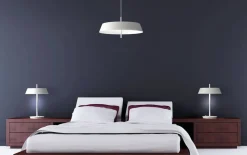 Sisustusvalaisimet^Design by Gru00f6nlund Design by Grönlund kattovalaisin Bliss matta valkoinen